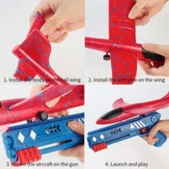 Vicabo Flugzeug Spielzeug Wurfgleiter Styroporflieger Katapult Pistole Launcher Gartenspielzeug Für Kinder 10 Vicabo Flugzeug Spielzeug Wurfgleiter Styroporflieger Katapult Pistole Launcher Gartenspielzeug Für Kinder -Vicabo Verkaufsgeschäft 27155138 05