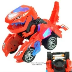 Vicabo Dinosaurier Transforming Spielzeug Auto Transform Dino Spielzeugauto Mit Licht Und Musik Spielzeugautos Für Kinder -Vicabo Verkaufsgeschäft 27155147 04