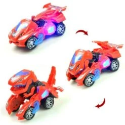 Vicabo Dinosaurier Transforming Spielzeug Auto Transform Dino Spielzeugauto Mit Licht Und Musik Spielzeugautos Für Kinder -Vicabo Verkaufsgeschäft 27155147 05