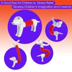 Vicabo Fidget Pop Tube Toys Spring Dog Geschicklichkeitsspiele Für Kinder -Vicabo Verkaufsgeschäft 27155152 06