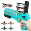 Vicabo Flugzeug Spielzeug Wurfgleiter Styroporflieger Katapult Pistole Gartenspielzeug Für Kinder