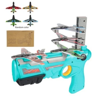 Vicabo Flugzeug Spielzeug Wurfgleiter Styroporflieger Katapult Pistole Gartenspielzeug Für Kinder 2 Vicabo Flugzeug Spielzeug Wurfgleiter Styroporflieger Katapult Pistole Gartenspielzeug Für Kinder – Bild 2