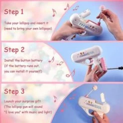 Vicabo Süßigkeiten Zuckerlutscher Pistole Spielzeug Spielzeug Pistolen Für Kinder -Vicabo Verkaufsgeschäft 27671143 03