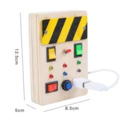 Vicabo An/Aus Schalter Montessori Holzspielzeug Lernspiele Für Kinder -Vicabo Verkaufsgeschäft 27729386 03