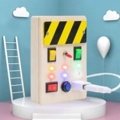 Vicabo An/Aus Schalter Montessori Holzspielzeug Lernspiele Für Kinder -Vicabo Verkaufsgeschäft 27729386 05