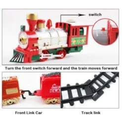 Vicabo Weihnachten Zug Set Elektrische Spielzeugautos Für Kinder -Vicabo Verkaufsgeschäft 28401456 05