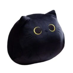 Vicabo Schwarz Katze Plüschtier Stofftier Kuscheltier,30cm Kuscheltiere Für Kinder