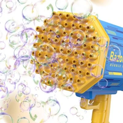 Vicabo Seifenblasenmaschine Seifenblasenpistole Mit 69 Löchern Gartenspielzeug Für Kinder 2 Vicabo Seifenblasenmaschine Seifenblasenpistole Mit 69 Löchern Gartenspielzeug Für Kinder – Bild 2