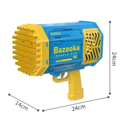 Vicabo Seifenblasenmaschine Seifenblasenpistole Mit 69 Löchern Gartenspielzeug Für Kinder 3 Vicabo Seifenblasenmaschine Seifenblasenpistole Mit 69 Löchern Gartenspielzeug Für Kinder – Bild 3