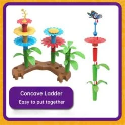 Vicabo Blumengarten Spielzeug Bausteine Konstruktionsspielzeug Für Kinder -Vicabo Verkaufsgeschäft 29294012 04