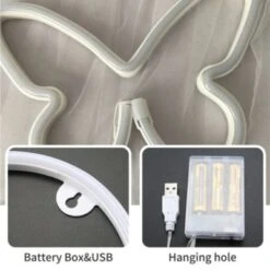 Vicabo LED Neon Schild Lichter Schmetterling Nachtlichter Für Kinder -Vicabo Verkaufsgeschäft 29388220 05