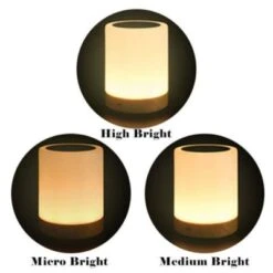 Vicabo LED Nachttischlampe Touch Dimmbar Nachtlichter Für Kinder -Vicabo Verkaufsgeschäft 29488473 03