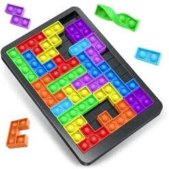 Vicabo Sensorisches Spielzeug Tangram Puzzle Fidget-Toys Für Kinder