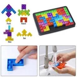 Vicabo Sensorisches Spielzeug Tangram Puzzle Fidget-Toys Für Kinder -Vicabo Verkaufsgeschäft 29488476 05