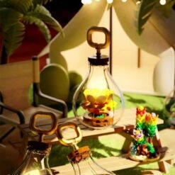 Vicabo Blumen Baustein Mit Glühbirnen Schutzhülle Bausteine Für Kinder -Vicabo Verkaufsgeschäft 30789958 03