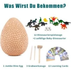 Vicabo Große Dinosaurier Eier Ausgraben Dino Ei Spielzeug Für Kinder Jungen Und Mädchen Motorikspielzeug Für Kinder -Vicabo Verkaufsgeschäft 30925846 03