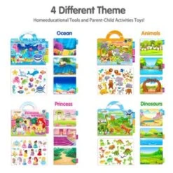 Vicabo Aufkleber Buch Stickerbuch Lernspielzeug Motorikspielzeug Für Kinder -Vicabo Verkaufsgeschäft 30925873 04