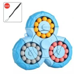 Vicabo Zauberwürfel Spielzeug Rotierendes Fingerwürfel-Spielzeug Magic Bean Fidget-Toys Für Kinder