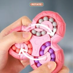 Vicabo Zauberwürfel Spielzeug Rotierendes Fingerwürfel-Spielzeug Magic Bean Fidget-Toys Für Kinder -Vicabo Verkaufsgeschäft 30925884 04