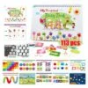 Vicabo Malbuch Stickerbuch Busy Book Lernspielzeug Motorikspielzeug Für Kinder