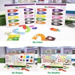 Vicabo Malbuch Stickerbuch Busy Book Lernspielzeug Motorikspielzeug Für Kinder -Vicabo Verkaufsgeschäft 30925893 03