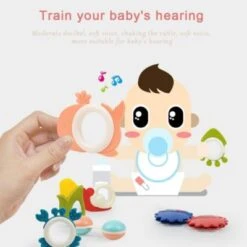 Vicabo Rassel Beißring Set Lernspielzeug Für Jungen Mädchen Baby Rasseln Für Kinder -Vicabo Verkaufsgeschäft 30925903 04