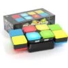 Vicabo Zauberwürfel Anti Stress Fidget Cube Mit Musik Und Licht Fidget-Toys Für Kinder
