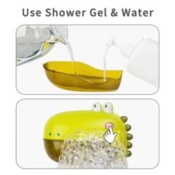 Vicabo Seifenblasenmaschine Dinosaurier Badewannenspielzeug Mit Musik Badespielzeug Für Kinder -Vicabo Verkaufsgeschäft 30925947 03