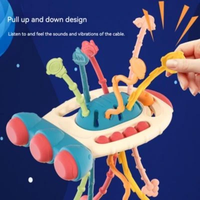 Vicabo Baby Sensorisches Montessori Spielzeug Rakete Für Babys Und Kleinkinder Motorikspielzeug Für Kinder 3 Vicabo Baby Sensorisches Montessori Spielzeug Rakete Für Babys Und Kleinkinder Motorikspielzeug Für Kinder – Bild 3