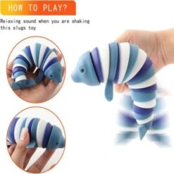 Vicabo Fidgets Slug Spielzeug Delphin Stressabbau Sensorisches Spielzeug Fidget-Toys Für Kinder -Vicabo Verkaufsgeschäft 30926017 03