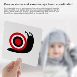 Vicabo Schwarz Weiß Karten Baby Lernkarten Kontrastkarten Motorikspielzeug Für Kinder -Vicabo Verkaufsgeschäft 30926088 04