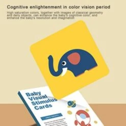 Vicabo Schwarz Weiß Karten Baby Lernkarten Kontrastkarten Motorikspielzeug Für Kinder -Vicabo Verkaufsgeschäft 30926088 05