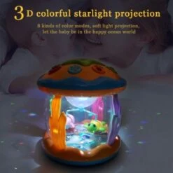 Vicabo Babyspielzeug Ocean Drehender Projektor Mit Licht Und Musik Soundspielzeug Für Kinder -Vicabo Verkaufsgeschäft 30926200 03