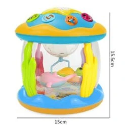Vicabo Babyspielzeug Ocean Drehender Projektor Mit Licht Und Musik Soundspielzeug Für Kinder -Vicabo Verkaufsgeschäft 30926200 05