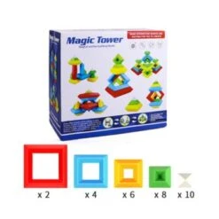 Vicabo Wechselbarer Baustein Montessori Spielzeug Pyramide Bausteine Für Kinder -Vicabo Verkaufsgeschäft 30926234 04