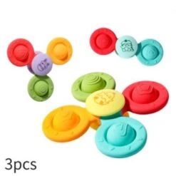 Vicabo Saugnapf Sensorik Spielzeug 3 Stück Badewannenspielzeug Badespielzeug Für Kinder