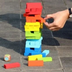 Vicabo Wackelturm Reisespiel Stapelspiel Aus Holz Geschicklichkeitsspiele Für Kinder -Vicabo Verkaufsgeschäft 30926257 05