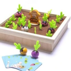 Vicabo Holz Karotten Memory Spiel Kinderspiel Lernspielzeug Fördert Das Gedächtnis Und Das Konzentration Motorikspielzeug Für Kinder -Vicabo Verkaufsgeschäft 30971327 05