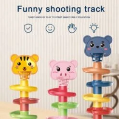 Vicabo Montessori Spielzeug Kugelbahn Kugelturm Rollbahn Kugelbahnen Für Kinder -Vicabo Verkaufsgeschäft 30971379 03