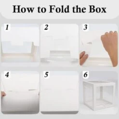 Vicabo BABY Ballonbox Transparente Ballon Boxen Party Dekoration Partydeko Für Kinder -Vicabo Verkaufsgeschäft 30971390 06