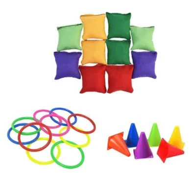 Vicabo Ringwurfspiel Kegel Sandsäcke Sportspiel Bean Bag Karnevalspiel Wurfspiele Für Kinder 5 Vicabo Ringwurfspiel Kegel Sandsäcke Sportspiel Bean Bag Karnevalspiel Wurfspiele Für Kinder – Bild 5